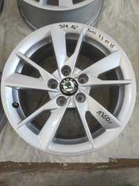 309 Felgi aluminiowe SKODA R 16 5x112  Bardzo Ładne