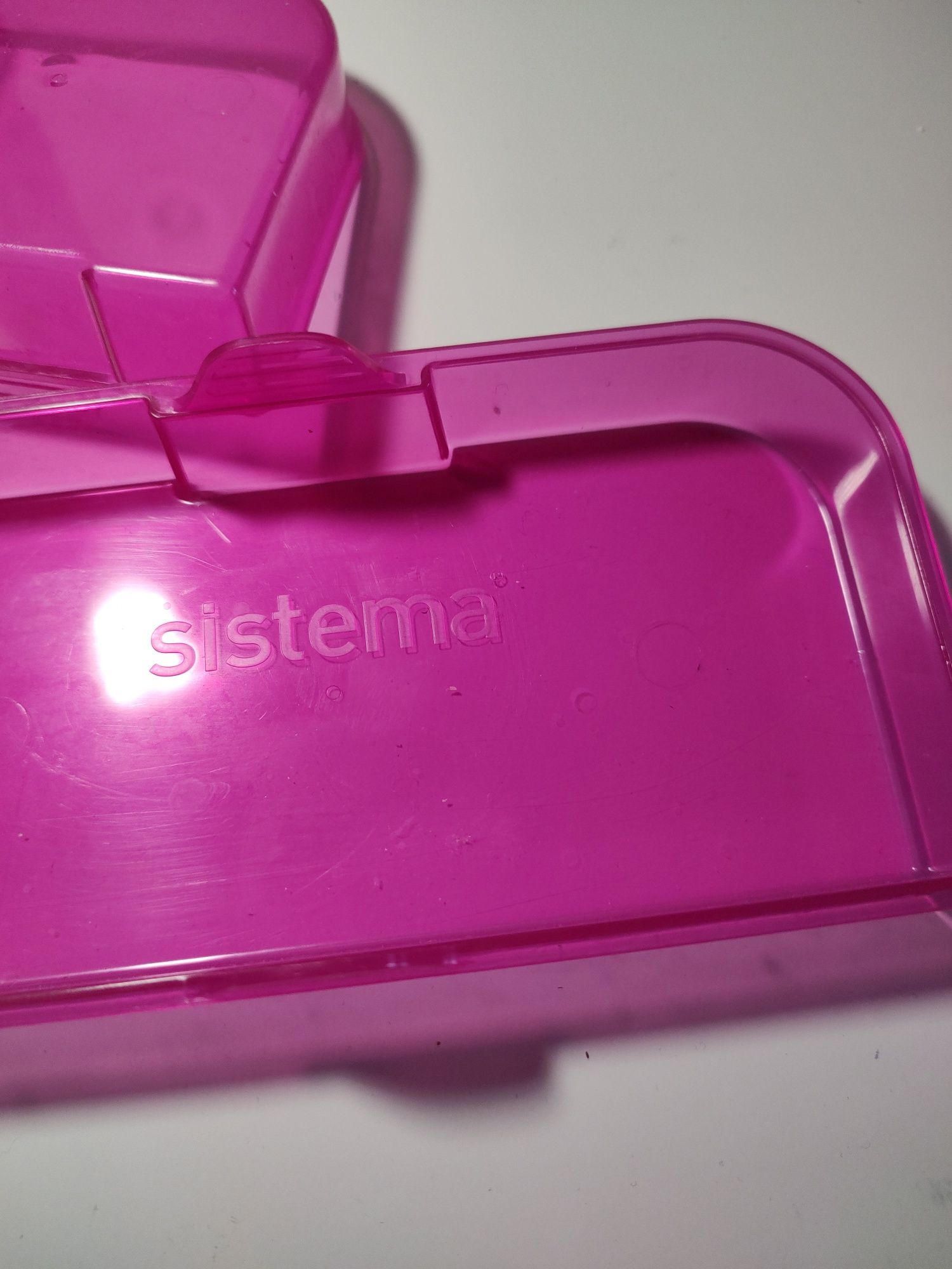Przegródki pojemniki pudełka pojemnik na lunch Sistema bento cube 1,25