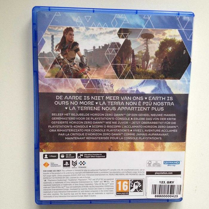 Wymiana Horizon Zero Dawn Remastered PL PlayStation 5 PS5 Sklep W-wa