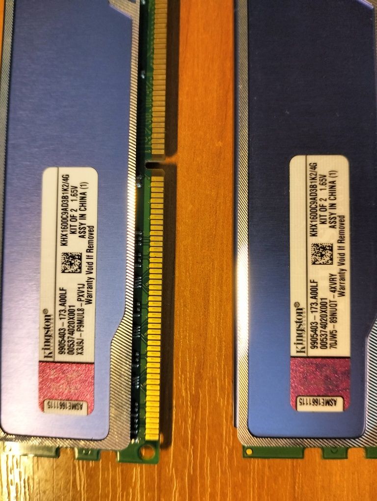 Оперативная память DDR-3, DDR-2.