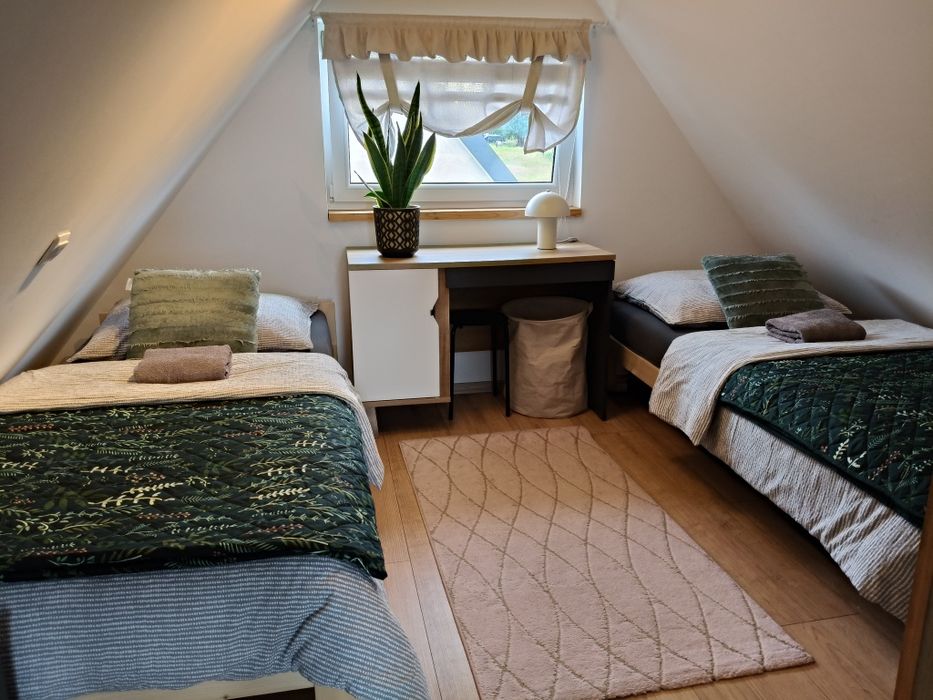 Domek z ogrodem  na wyłączność QUADY/ROWERY/TĘŻNIA/BASEN/GORĄCA BANIA