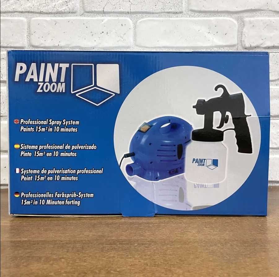 Paint Zoom 650W — краскопульт для ремонта, дачи, мебели и металла