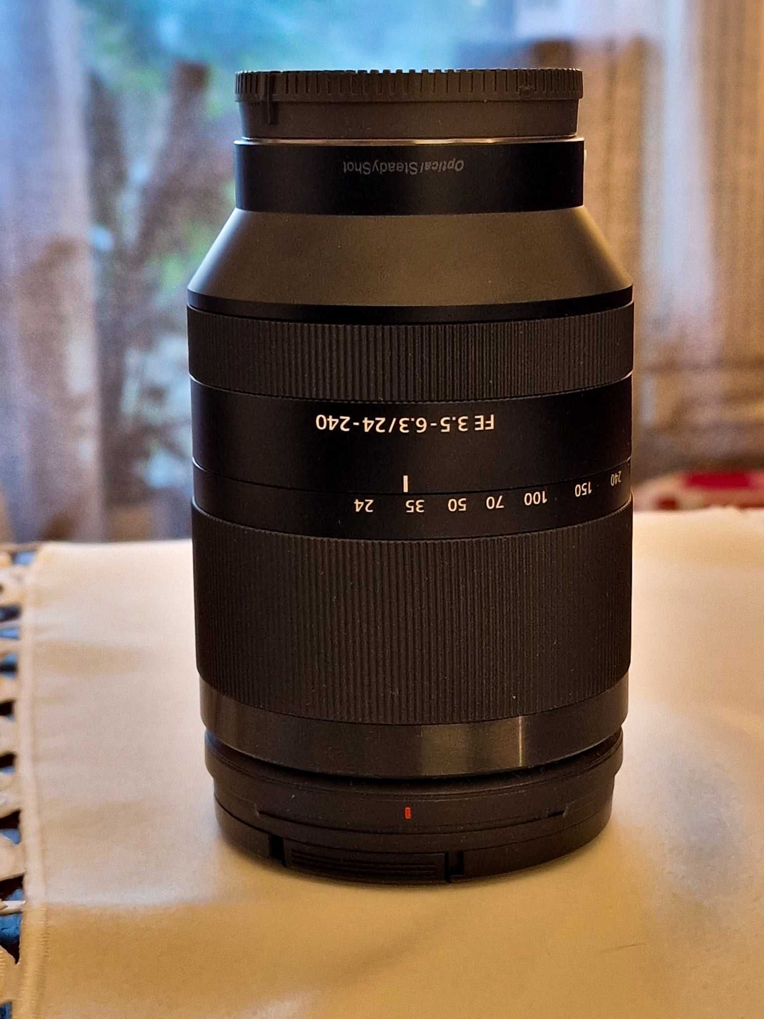 Obiektyw Sony E FE 24-240 MM F/3.5-6.3 OSS w idealnym stanie!