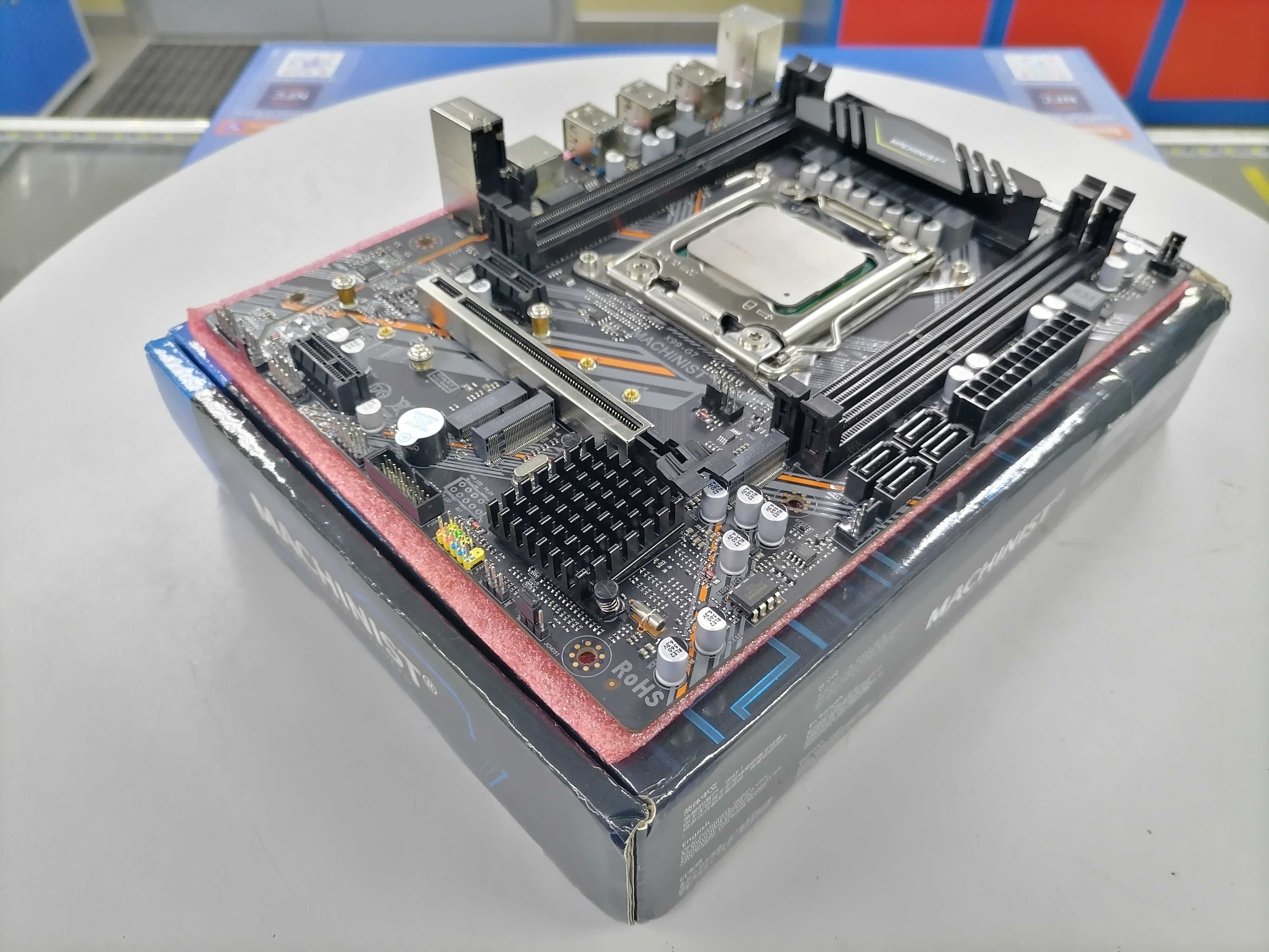 Мощный игровой комплект мать + xeon 2680v3 + ddr4 16gb