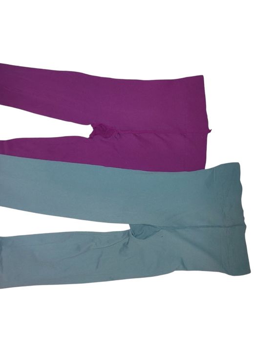 Безрозмірні колготи. Фіолетові і бірюзові.