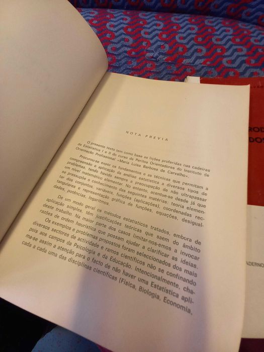 Introdução aos Métodos Estatísticos dois volumes