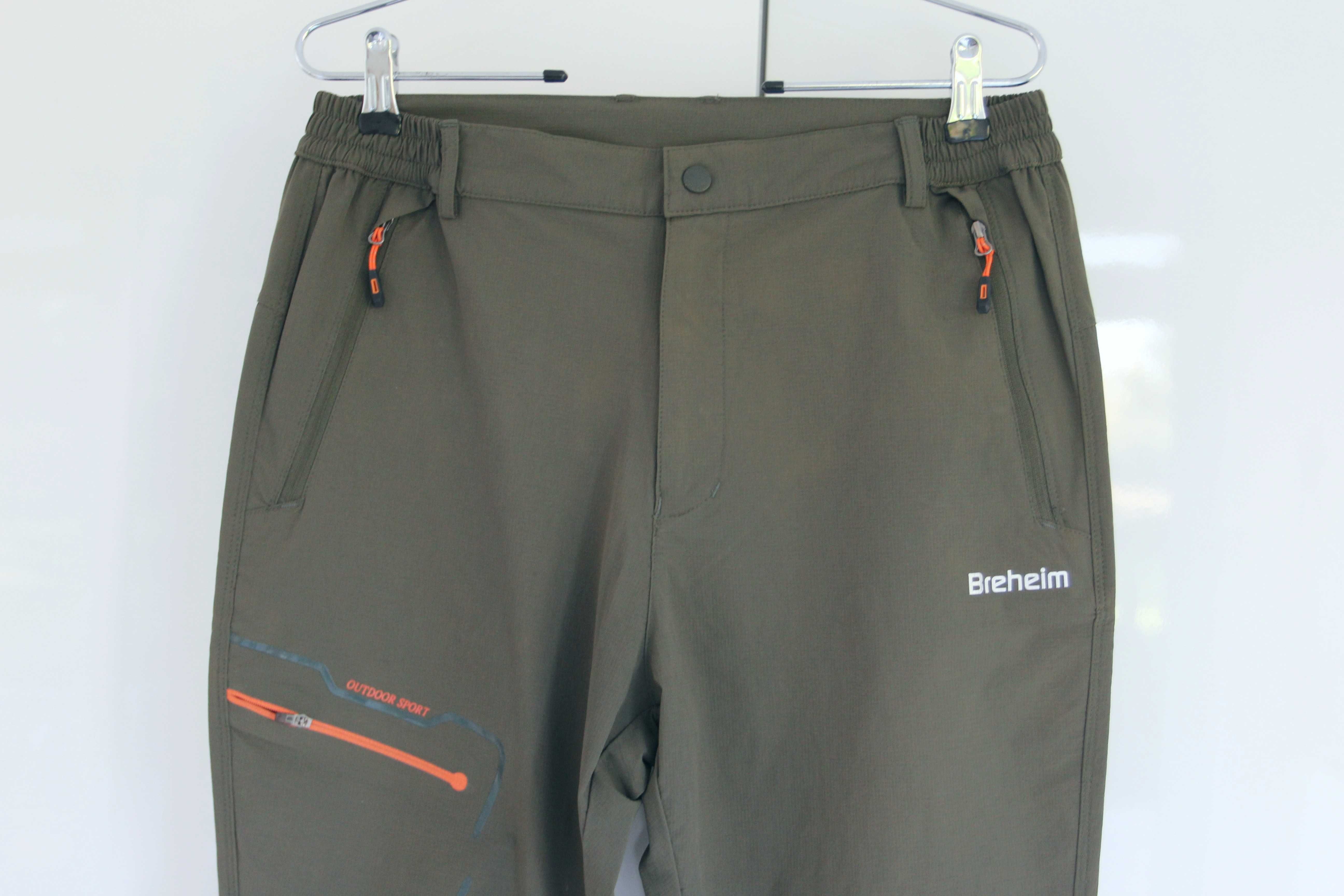 Breheim elastyczne spodnie trekkingowe bez wad L