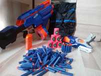Nerf INFINIUS i Nerf DISRUPTOR ELITE + 100 strzałek. Stan idealny!!!