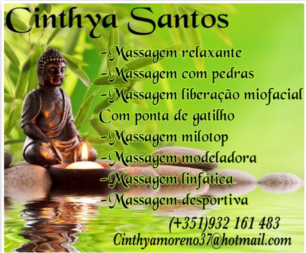 Cintthya massoterapia clinica  e estetica .