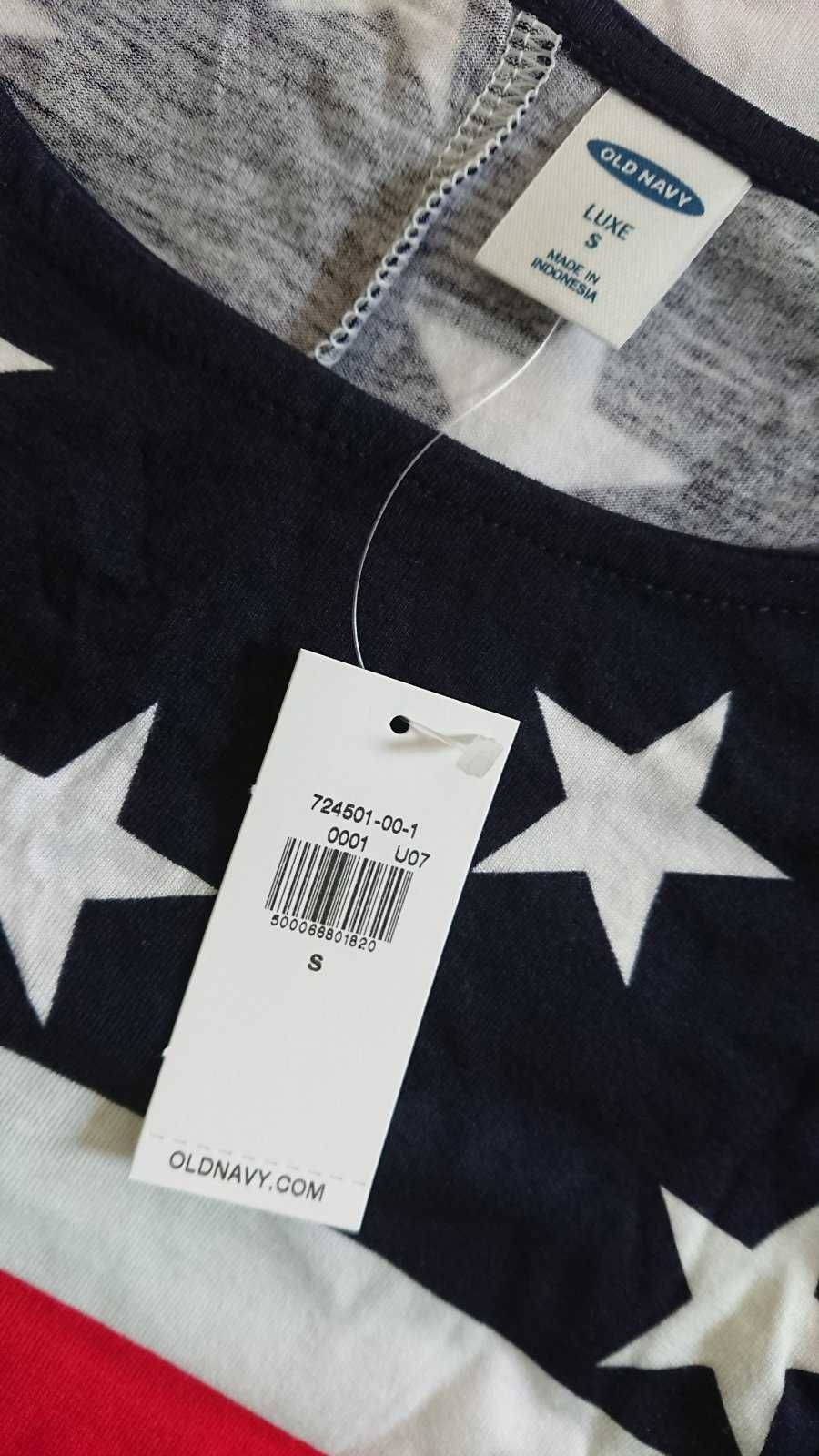 крутая майка Old Navy американский флаг звезды