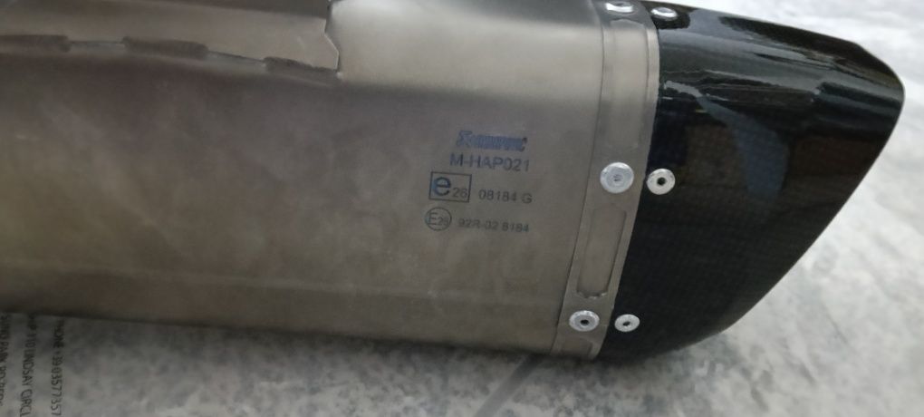 Akrapovic yamaha mt09