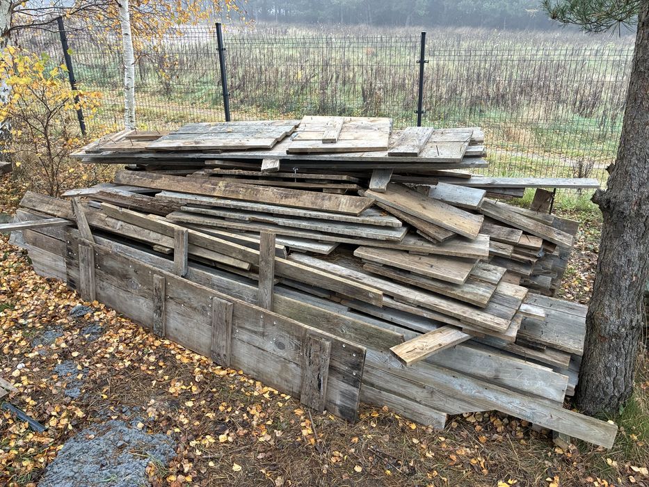 Deski szalunkowe używane