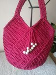 Handmade torebka na szydełku rękodzieło