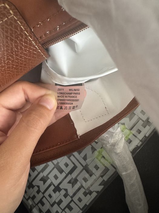 Bolsa Longchamp cor caramelo