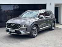 Hyundai Santa Fe Piękny Hyundai Santa Fe 1 właściciel, bezwypadkowy, hybryda 4x4 F V23%