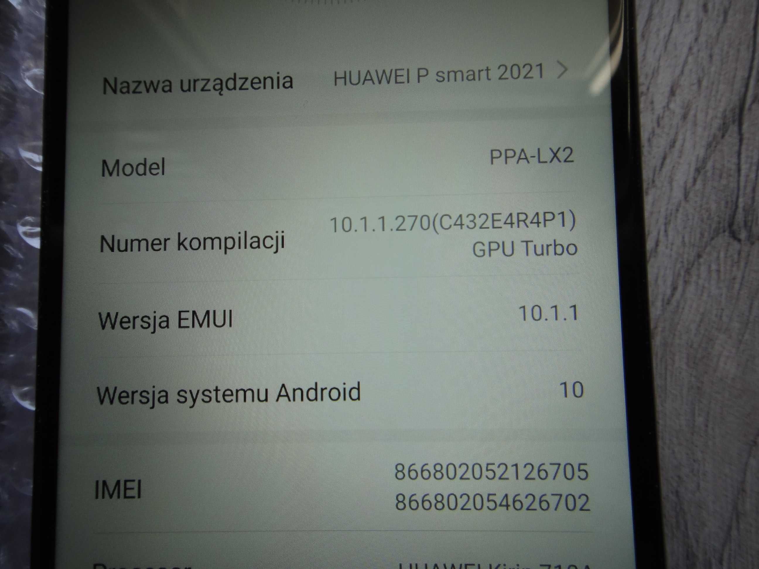 Huawei Psmart 2021 PPA-LX2  128/4Gb.