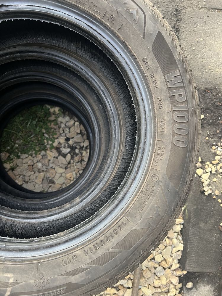 4 szt 165/70 r 14 Opony zimowe Zeetex wp 1000