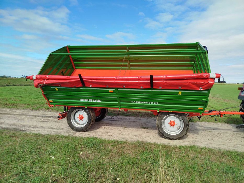 Przyczepa wywrotka Bunge 3 strony ( d55 d47 hl 8011 thk Krone diedam )