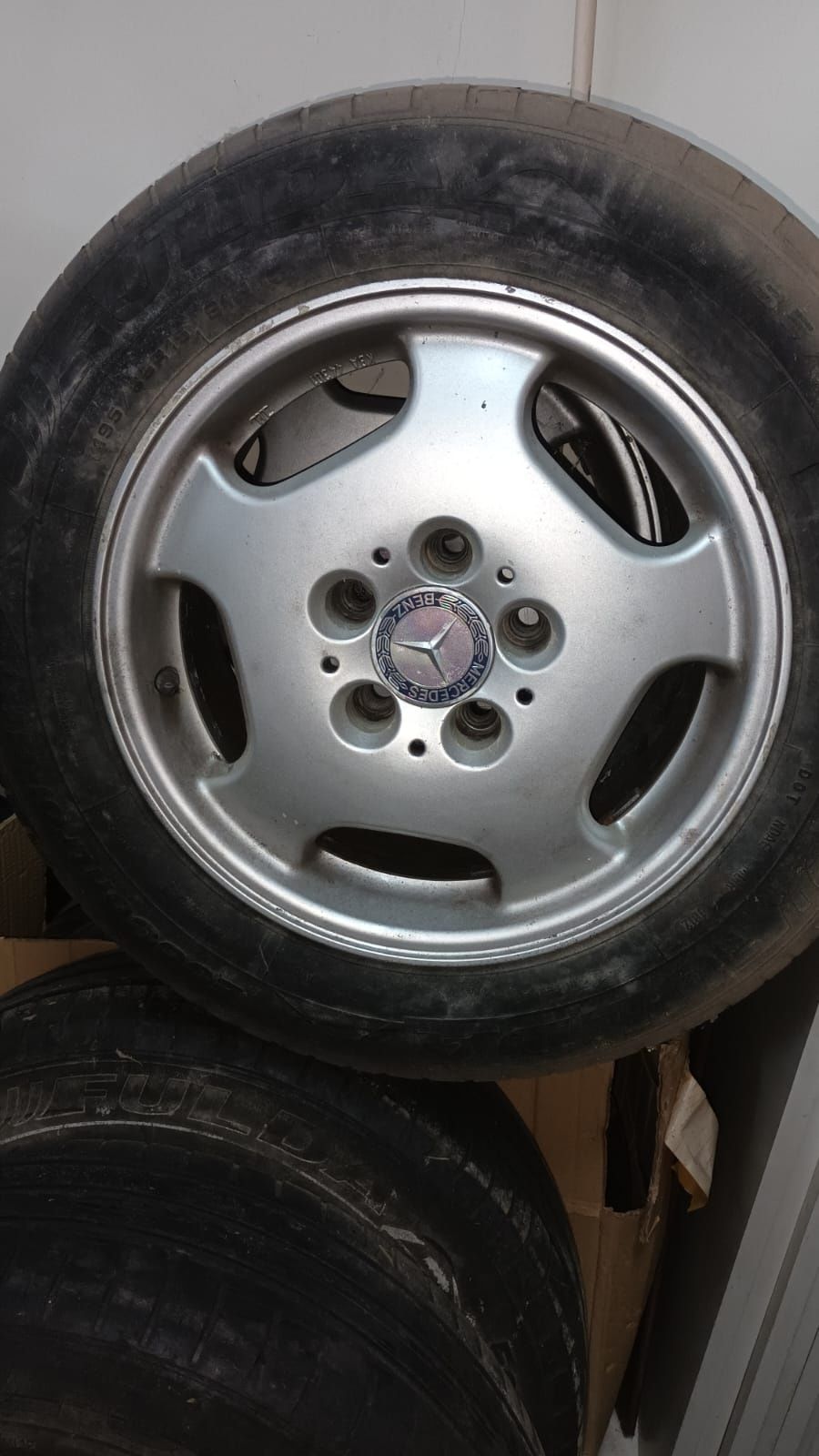 4 jantes de 15" para Mercedes