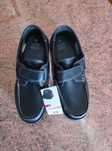 sapatos tipo vela de couro tamanho 39, novos c/ etiqueta e caixa