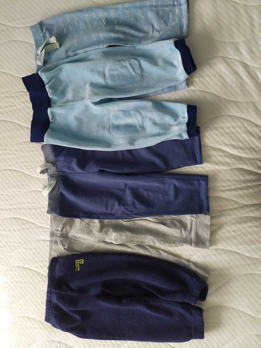 Zestaw spodni chłopięcych 80/86 cena za całość