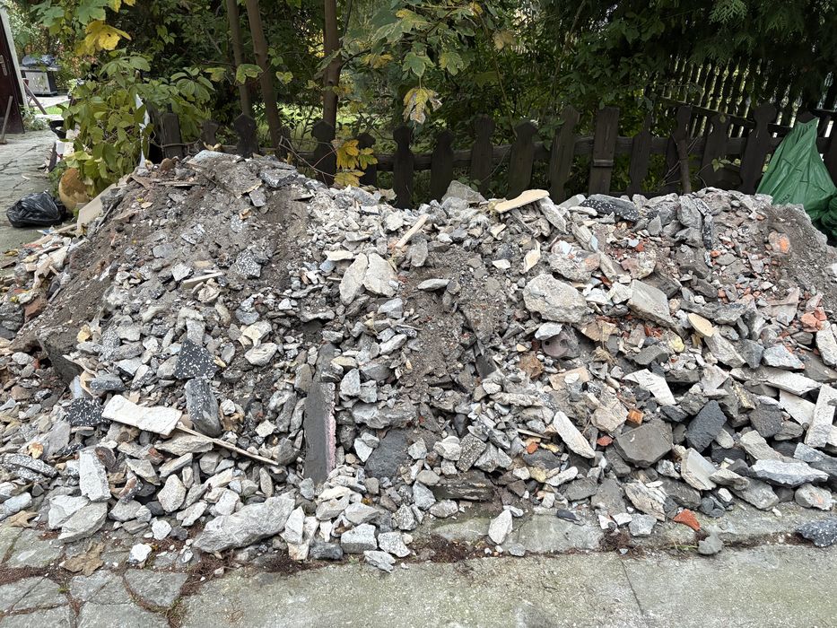 Gruz budowlany oddam za darmo