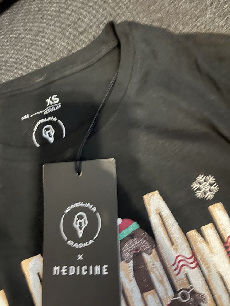 Bawełniany T-shirt bluzka Medicine nowa z metka MORSOWANIE