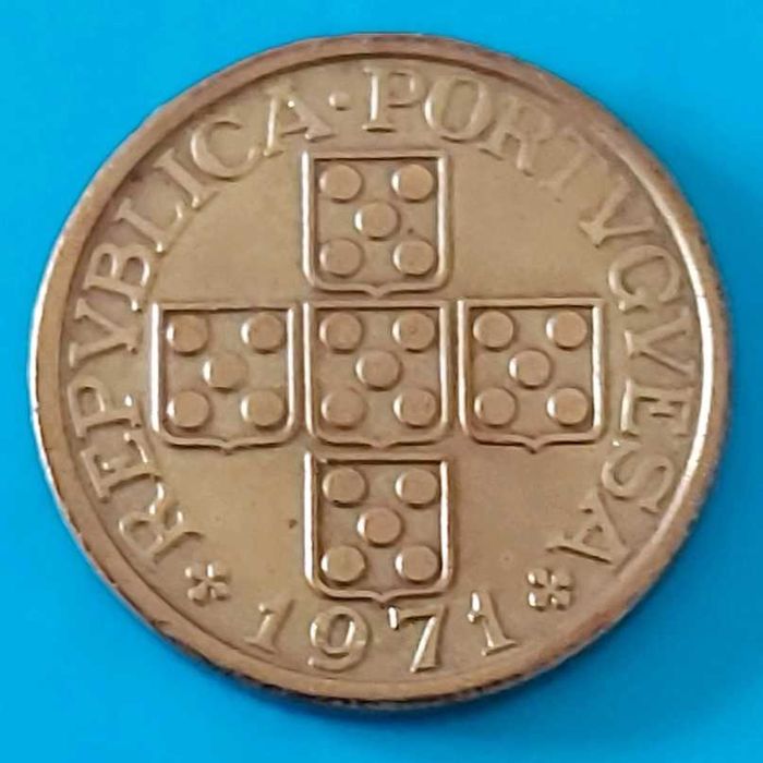 20 Centavos de 1971, Republica Portuguesa