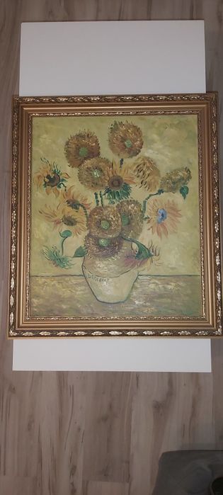 Słoneczniki - Vincent Van Gogh ręcznie malowana reprodukcja