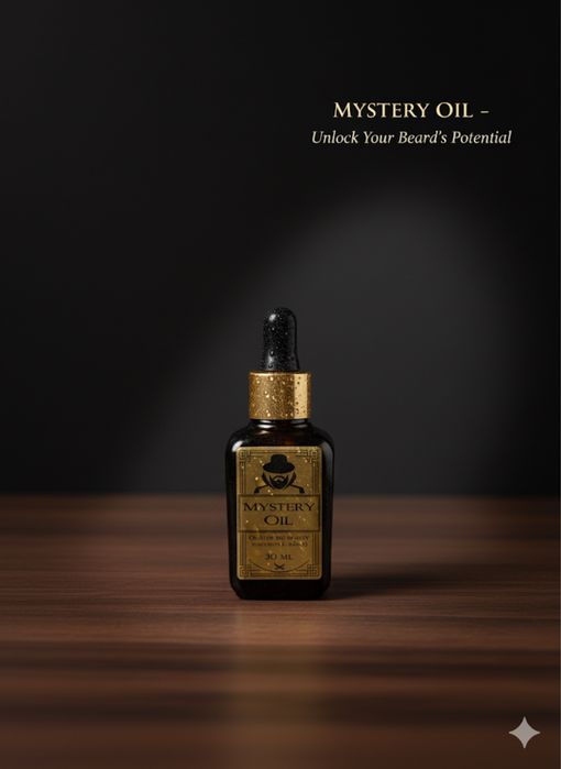 Mystery Oil - Professionalny naturalny olejek do brody PREMIUM