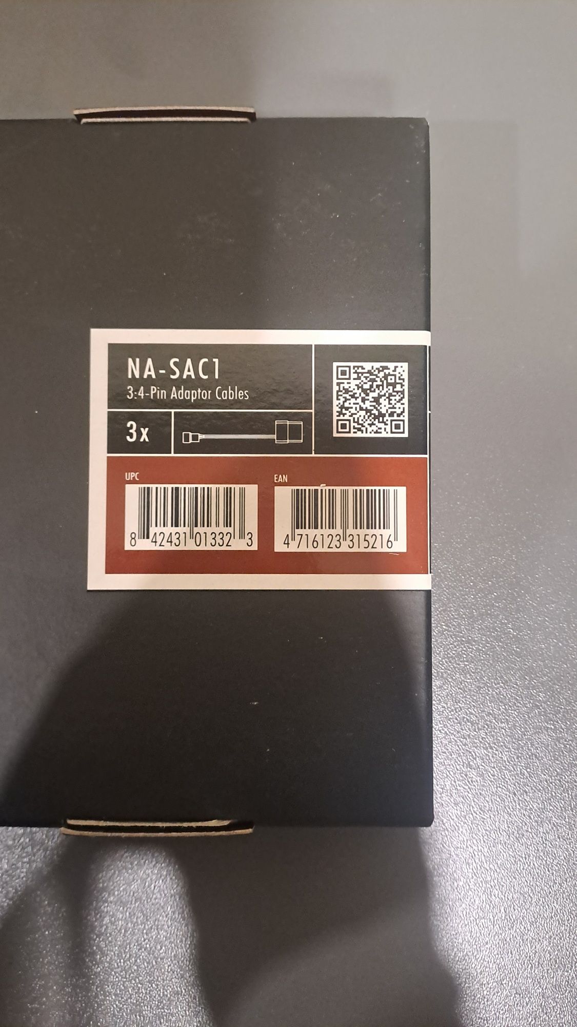 Adaptery do wentylatorów molex-3pin noctua NA-SAC1