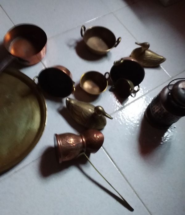 Antigos decorativos lareira