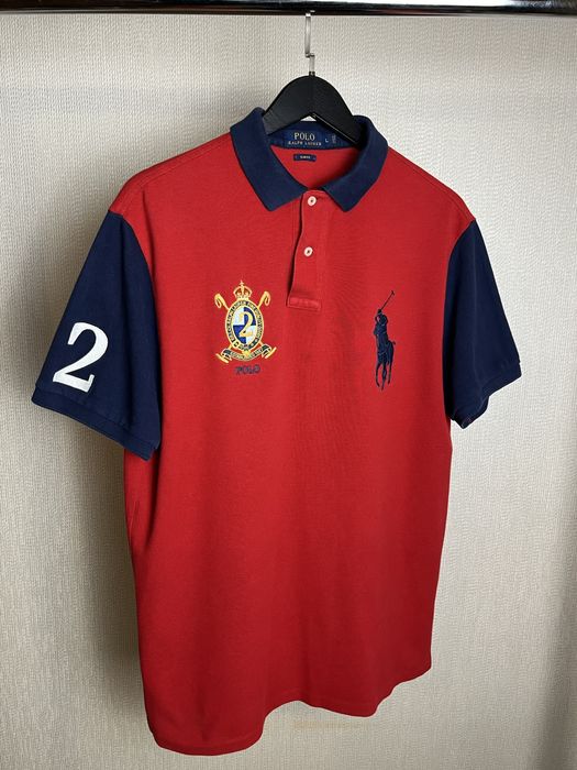 Ralph Lauren поло червоне