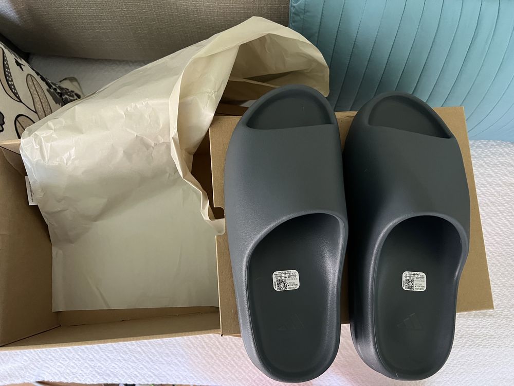 YZY Yeezy Slide Slate Marine 44 NOVOS