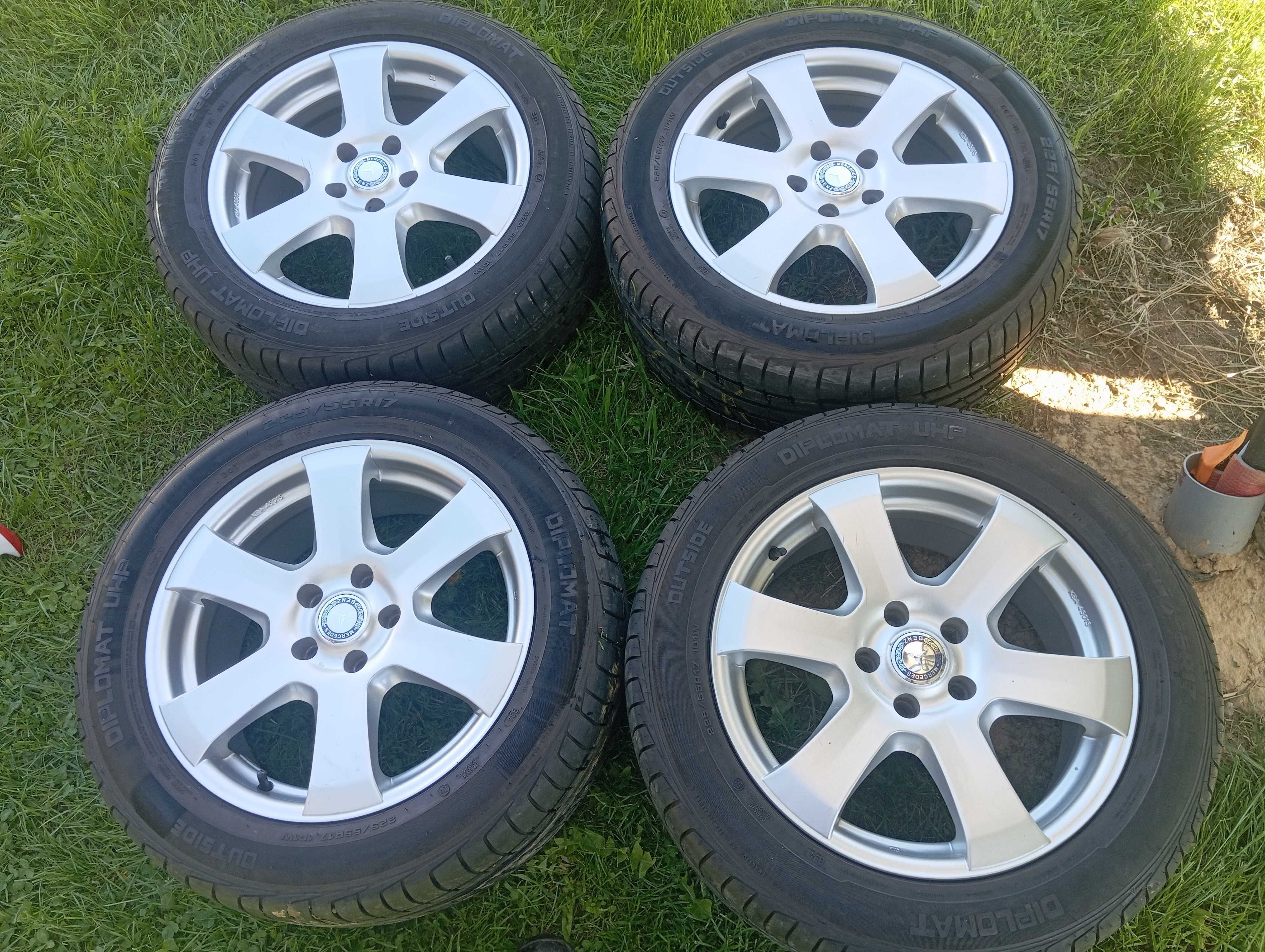 Alufelgi 17  5×112+opony Mercedes Audi VW Skoda