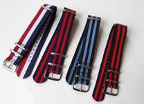 Nylonowy pasek do zegarka NATO 18mm 20mm 22mm parciany strap