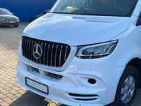 Передняя решетка GT Chrome Premium Mercedes Sprinter W907/W910 2018-