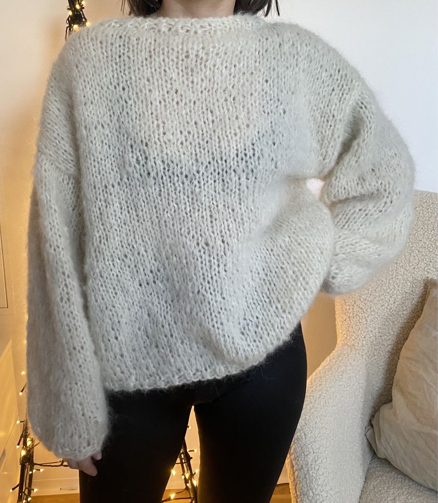 Sweter oversize handmade