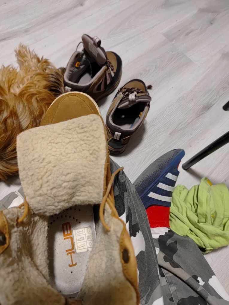 Buty śniegowce damskie skórzane Hub rozmiar 37