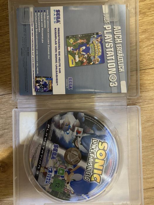 Диск Sonic Unleashed для PS