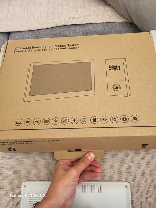 Wideodomofon WiFi Tuya Smart – zestaw 4-żyłowy