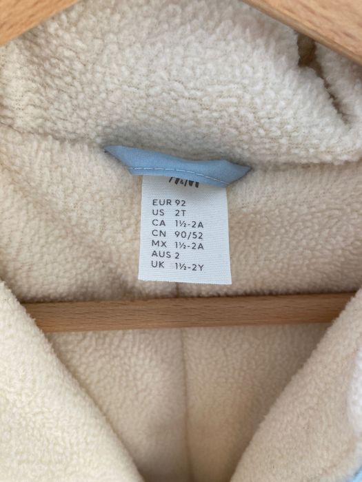 Kombinezon zimowy 92 H&M dla dziewczynki. Kolekcja 2024. Kaptur