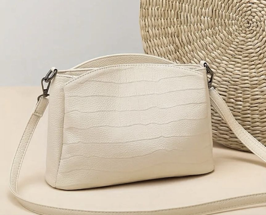 Шкіряна сумка через плече