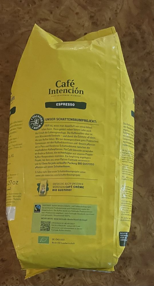 Кава « Cafe Itancion» ( espresso, cafe creme)