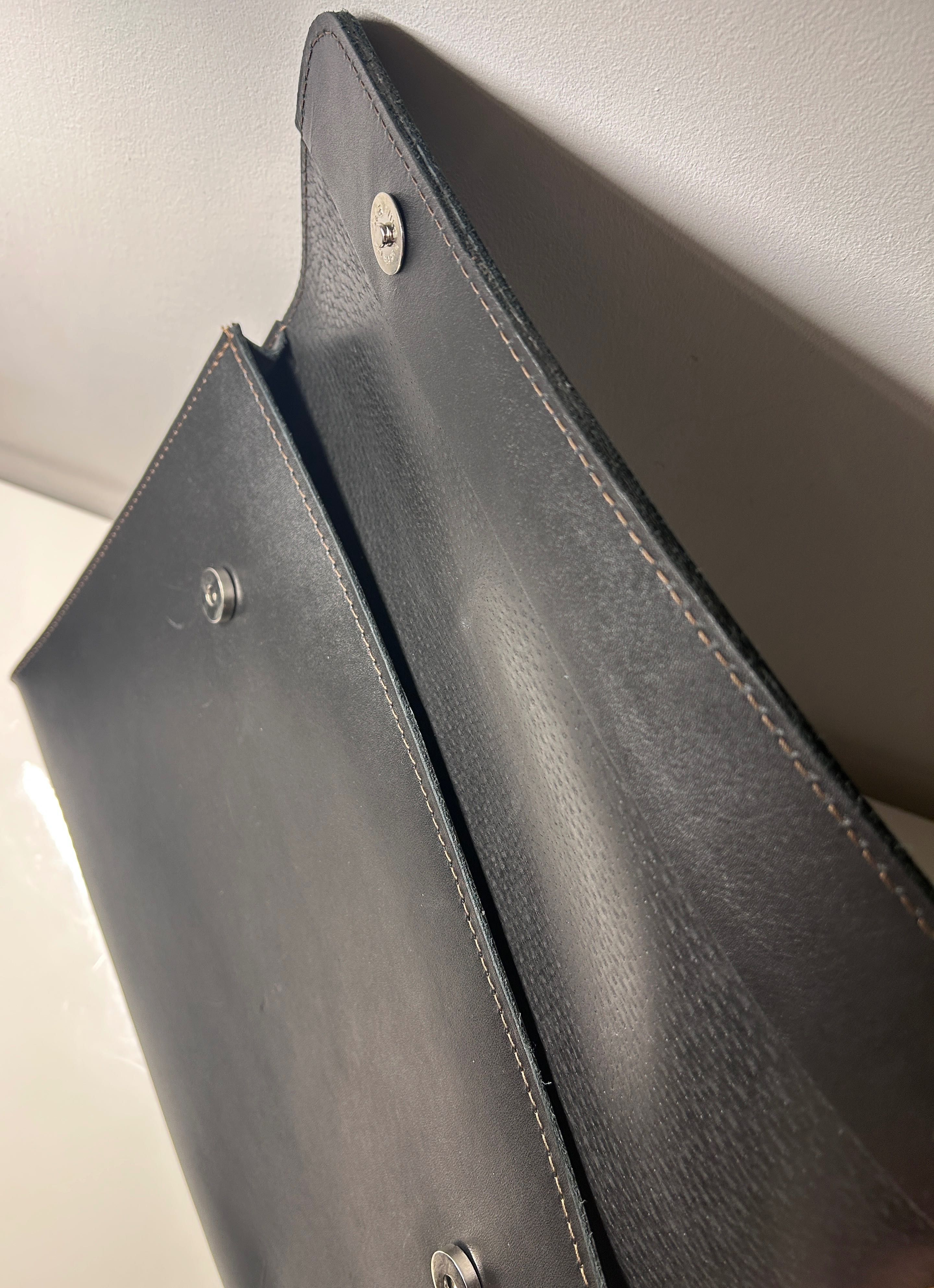 Skórzane etui torba na laptopa
