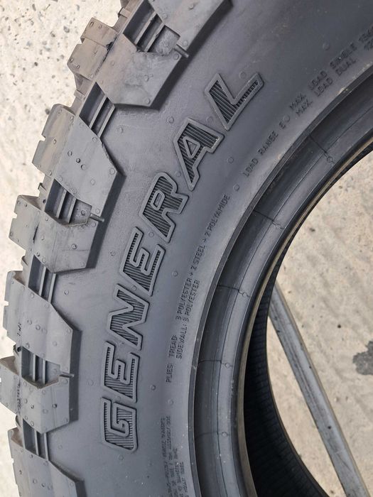 Резина 99%(14мм) протектор General 245/70 R17 Grabber X3 GT
