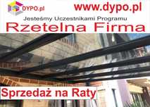 RATY / Poliwęglan komorowy Lity płyty dach taras pergola wiata
