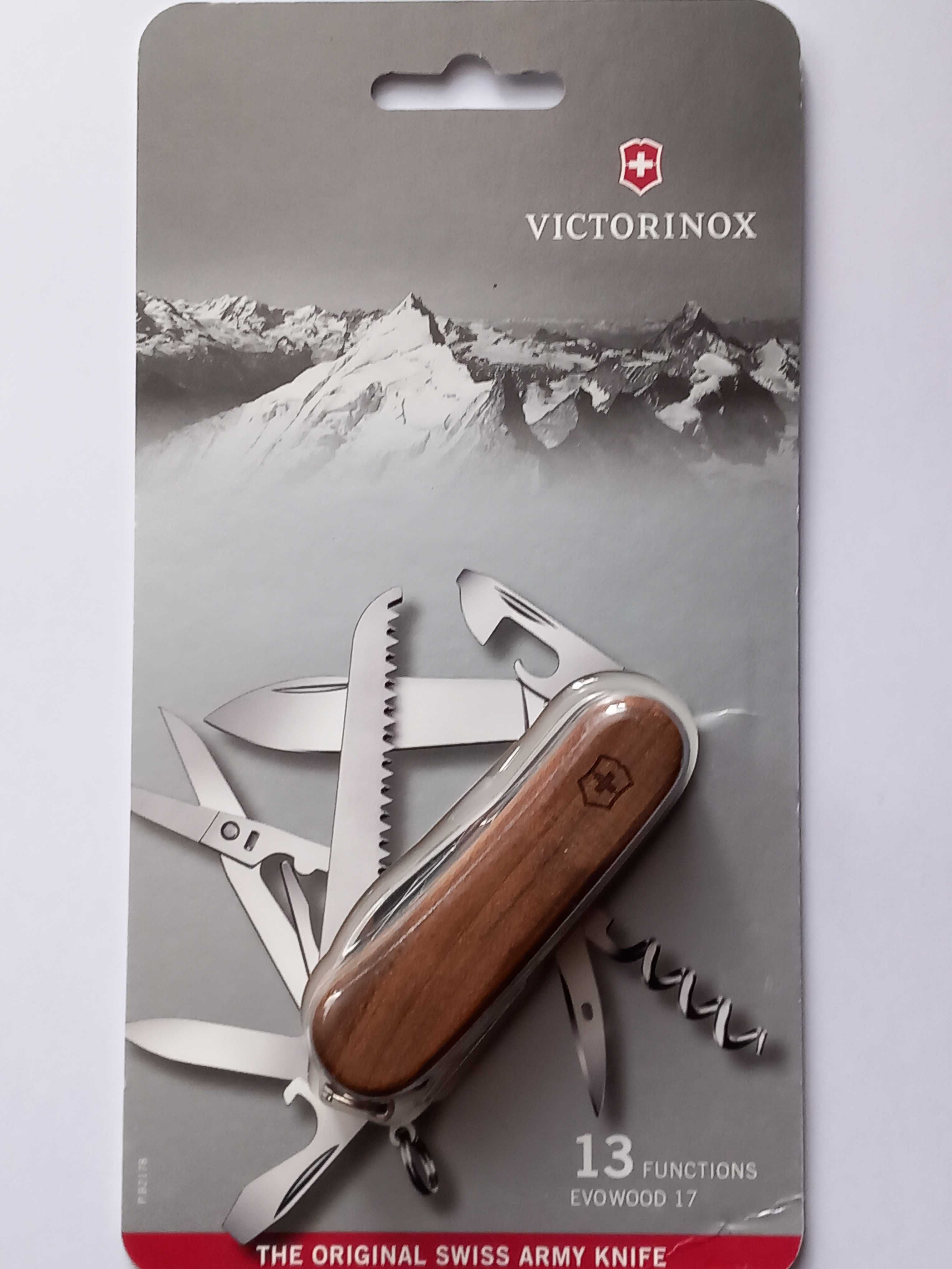 Victorinox scyzoryk EvoWood 17* 13- funkcyjny * oryginał
