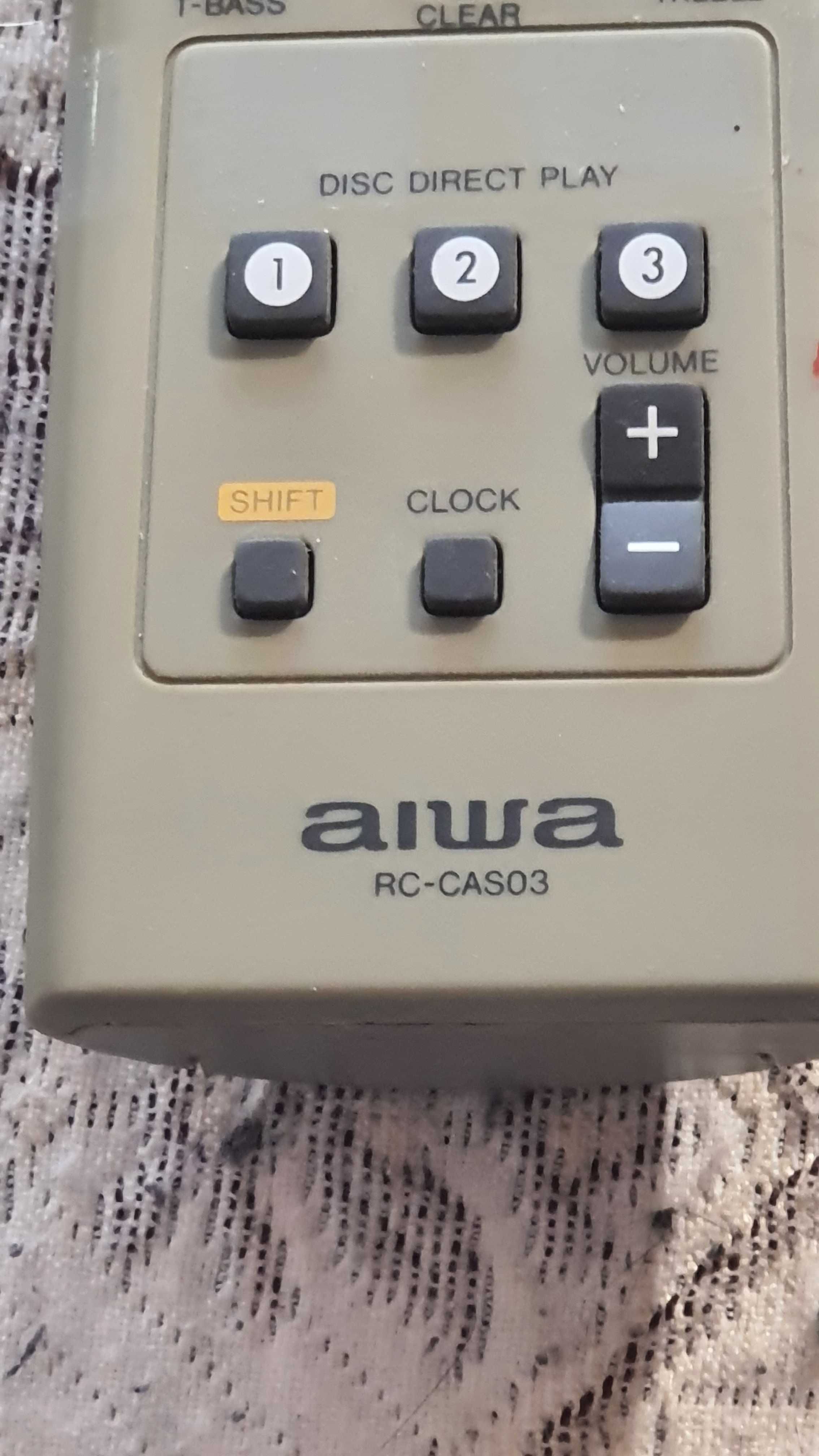Пульт ДУ для муз центра AIWA RC-CAS03 в отличном состоянии.