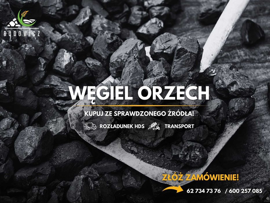 Węgiel orzech polska kopalnia wysokokaloryczny 30 MJ